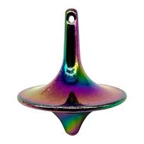 Hot Movie Totem Metal Gyro Silvery Hand Spinning Top Fingertips Small Cyclone Gyroscope Anti Stress Fidget Toys for Adult Gifts juoda