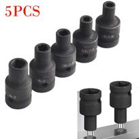 Tackle Any Job with this Complete Set of Five Square Screw Tap Sockets