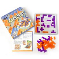 Gladiatoriaus Trikampio Bloko Tinklelio Žaidimas: Edukacinis žaislas 2-4 žaidėjams orange