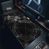 Extended Mouse Pad Large HD Mechanical Drawings Mousepad XXL MousePad Rubber Carpet NonSlip Gaming Table Mat Desk Accessories 400x800x2MM