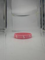 Gender Reveal Silicone Bracelet: Team Boy/Girl Baby Shower Wristband in Blue and Pink rožinė