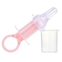 Baby Oral Feeding Syringe Silicone Oral Liquid Feeder Dispenser with Pacifier Head for Infants Newborns
