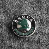 4 vnt. 56 mm automobilio ratlankio centrinis dangtelis Emblema Metalinė lipdukas Skoda Kylaq Elroq Octavia Enyaq Kamiq Scala Rapid Superb Karoq Fabia 56mm