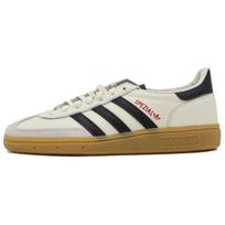 Adidas Originals HANDBALL SPEZIAL Synthetic Leather, Split Cow Leather Low top Skateboard Shoes Unisex White Black JH6398 36