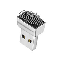 USB pirštų atspaudų skaitytuvas pirštų atspaudų registratorius, suderinamas su Win7/10/11 biometrinio skaitytuvo pakabinama spyna sidabras