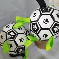 Small Dog Toy Dog Boredom-relieving Football Corgi Small and Large Dog Interactive Pet Ball 15cm žalia