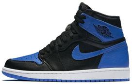 Jordan 1 Retro Royal 2017 555088-007 43 black