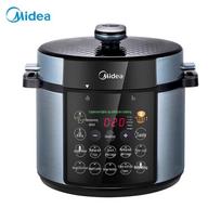 Midea Smart Electric Pressure Cooker 4.8L Dual Pot CN plug (adapter included) gray