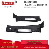 BMW 3 Series E90-E93 Windshield Water Deflector (2005-2013) Car Accessory. Front Windshield Water Deflector black