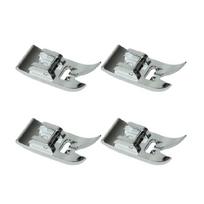 4Pcs Sewing Presser Feet for Domestic Low Shank Machine Multifuncional Sewing Foot Straight Stiching Foot Zigzag Foot 1