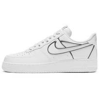Nike Air Force 1 Low White Metallic Pewter Men Sneakers DH4098-100 38.5