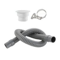 70cm/100cm Length PVC Drainage Tube Leak Proof Sink Hose Easy Install Plumbing Hose for Versatile Use In Sinks & Basins A