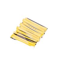 Elastic Rubber Band Care Hair Perm Rollers DIY Professional Hair Cold Wave Rod Harmless to Hair Wave Curly Perm Rods geltona