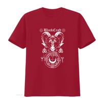 Blackcraft Cult Leviathan Mens T Shirt Occult Gothic Fashion  vintage Washed streetwear Stretched Soft homme Versatile S