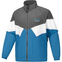 Skechers Fashion Sports Series Stylish Comfortable Soft Skin-Friendly Versatile Jacket Unisex Jacket Sapphire Gray White L225U009-05D5 M