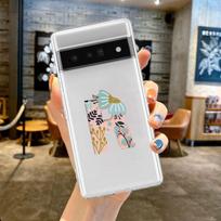 For Google Pixel 10 Pro 10A Phone Case Pixel 9 Pro XL Pixel 8 Pro 9A 8A 7A 7 6A 6 Pro Cover Art Initial Letter A To Z Pink For Pixel 6