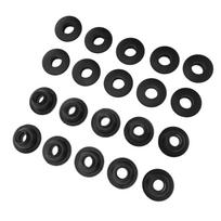 10 porų stalo futbolo guoliukų, juodi 15,8 mm, stalo futbolo lentos guoliai 5529 stalo futbolo velenams