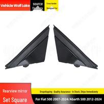 Glossy Rearview Mirror Triangle Panel for Fiat 500 (2007-2024) / Abarth 500 (2012-2024) Glossy Right Side 735455792