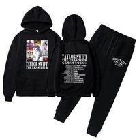 Taylor Swift the eras tour concert merchandise cross-border men's and women's hoodie set XS