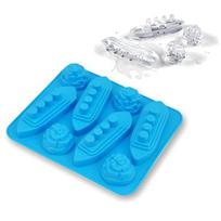 Silikoninės ledukų formelės Carving Mold Mould Titaniko formos vakarėlio gėrimams Moldes De Silicon A