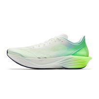 Anta Mach 6 Pro Low top Nitrogen Technology Running Shoes Men's Fluorescent Parrot/Papyrus White/Cool Blue 112625584-4 40.5