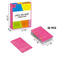 Cross-border E-commerce English Edition Card & Board Game Set pink