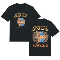 Karol G Viajando Por El Mundo Tropitour T Shirt Short Sleeve Cotton Comfortable Tee Unisex New Pattern Tops - Men's Summer Co... S