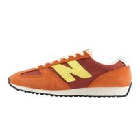 New Balance NB 471 PU Leather Synthetic Lace-Up Color Block Retro Low-Top Casual Shoes Unisex sneakers U4712FA 38.5