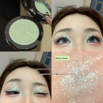 Fei Xi Galaxy Diamond Highlighter: Three-Dimensional Shimmer Powder for a Bright, Ethereal Glow 6g gray