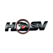 Metalinė automobilio kėbulo lipdukas HSV logotipui, automobilių emblema, priekinių grotelių, galinio bagažinės apdaila