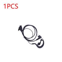1m Air Tube Earpiece Headset for Walkie Talkie 2-Pin Earpiece Headset Mic Portable for Motorola CB Radio CP88 CP040 CP100 CP110