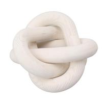 Decorative Wood Chain 3 Link Wood Chain Link Decorations for Home Living Room Coffee Shop White