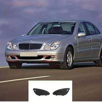 Front Bumper Lower Cover Grill Sturdy Fit for 2003-2006 E-Class W211 E320 E350 E500, OE 2118850253 2118850353