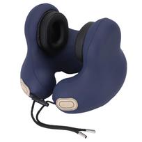 Travel Neck Pillow for Sleeping Airplane 360 Degree Ergonomic Support Noise Reduction Long Flights Car Train Office Use black