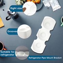 3D Printed Refrigerator Tube Holder Plastic Tube Squeezer Kitchen Storage Organizer Rack One Size