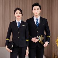 Tuluoman Unisex Security Uniform Suit L/37 brown