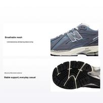 New Balance 1906R Titano Unisex Kedai Pilki Pilki-Medžiaga Sidabro-Metaliniai M1906RV 37.5