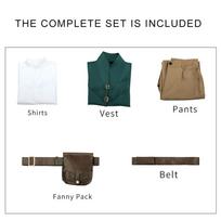 Flynn Rider Cosplay Costume  Adult Carnival Uniform Halloween Anime Halloween Costumes 130