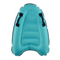 Inflatable Surfing Board with Handles Surfing Body Board Folding Beach Surfboard Lightweight Swimming Floating Mat Devices