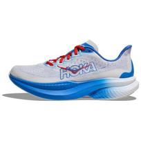 HOKA ONE ONE MACH 6 Anti-Slip Wear-Resistant Low-Top Running Shoes Women's Light Gray Sneakers 1147810-WHTV 36