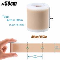 1 Roll Silicone Scar Sheets For Keloid Bump Removal Surgical Scars Burn C-Section Stretch Mark Patch Wound Bandages beige