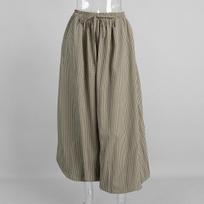 Women Vintage Plaid Harem Pants High Waisted Baggy Bibi Pants Loose Casual Trousers S