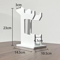 Multifunctional Universal Solid Wood Game Controller Stand, Desktop Storage Rack, Headphone Storage Stand as the picture