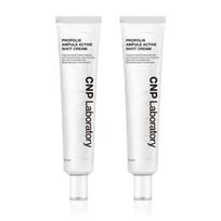 CNP Propolis Ampule Active Shot Cream Radiant Glow Moisturizing Face Cream Large Size 75ml x 2