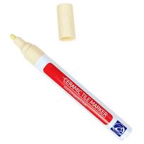 Ceramic Tile Marker Pen for Grout Line Repair and Stain Removal Water-Based Ink for Kitchen Bathroom Floor Wall Gap Restoration Tool One Size smėlis