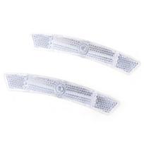 Light Wheel Rim Safety Warning Spoke Reflector Tube Reflector Bicycle Spoke Reflective Sheet balta