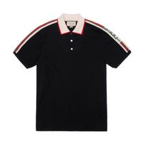GUCCI Polo marškinėliai Vyriški Juoda Polo apykaklė Vidutinio dydžio 500972-X9M38-1106 S juoda