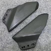 ZX6R Motociklo Sparneliai Kawasaki Ninja 636 ZX-6R 2009 -   2024 2025 Priekinio Gaubo Aerodinaminis Sparnas ZX 6R Matte Carbon