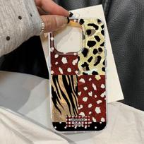 Korėjietiškas keturių spalvų leopardo raštas skirtas Xiaomi Redm Note 14 Pro 13 15 14C 13C 15C A3 12 11 A5 A2 15 10 Poros telefono dėklai Dangtelis Redmi Note 15 5G balta