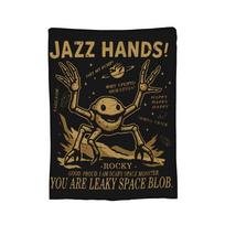 Project Hail Mary Rocky You Sleep I Watch  Flannel Blankets  Funny Throw Blanket for Home 125*100cm Bedspread, 100x150cm
